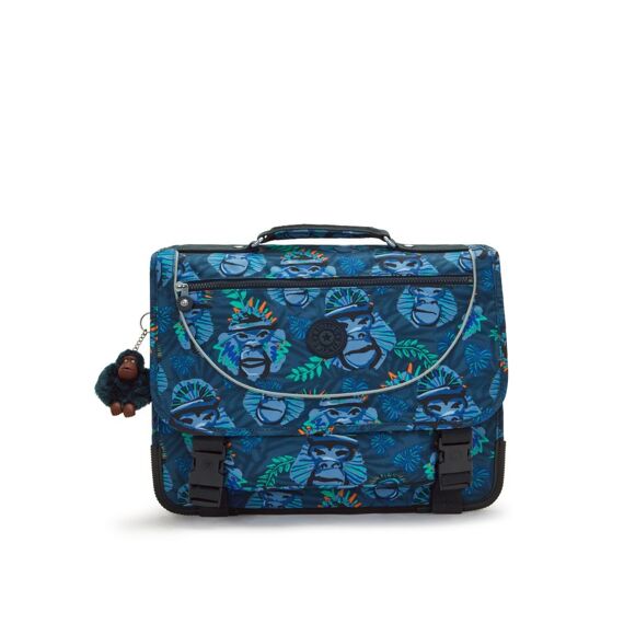 Kipling Boekentas Preppy Blue Monkey Fun