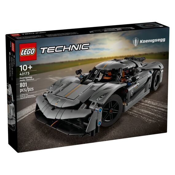 Lego Technic 42173 Koenigsegg Jesko Absolut Grijze Hypercar