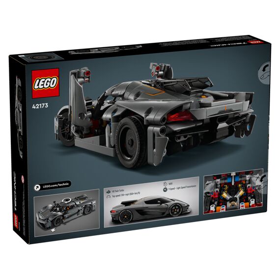 Lego Technic 42173 Koenigsegg Jesko Absolut Grijze Hypercar