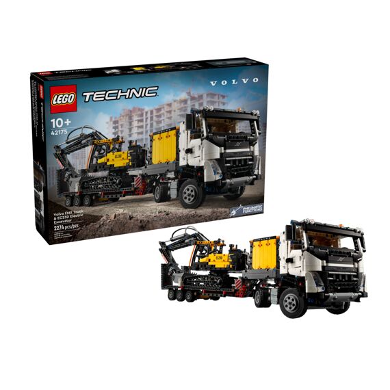 Lego Technic 42175 Volvo Fmx Truck & Ec230 Elektrische Graafmachine