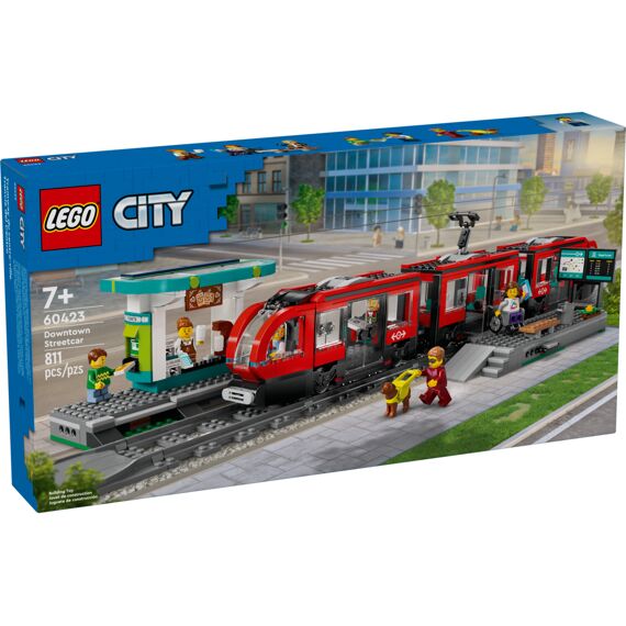 Lego City 60423 Stadstram En Station