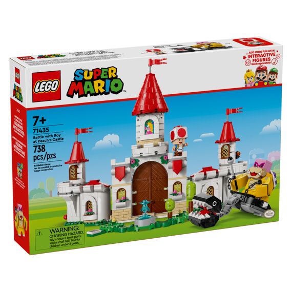 Lego Super Mario 71435 Gevecht Met Roy Bij Peach'S Kasteel