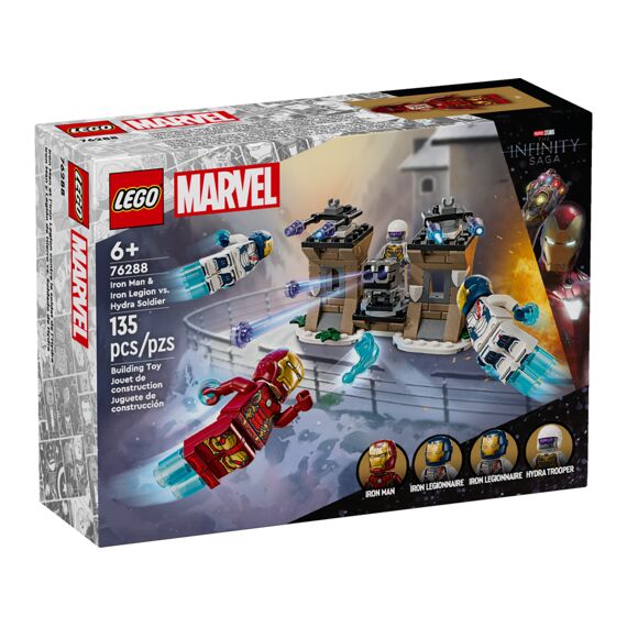 Lego Marvel 76288 Iron Man & Iron Legion Vs. Hydra Soldaat