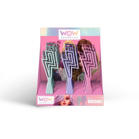 Wow Generation Haarborstel In Vorm Van Bliksem Assortiment 3 Kleuren