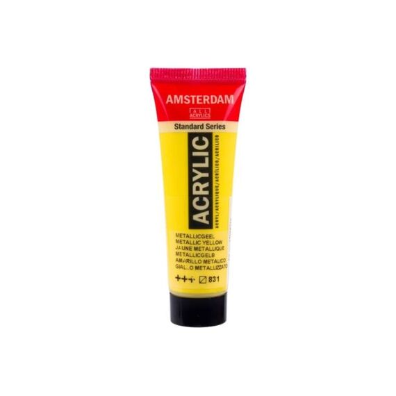 Amsterdam Tube 20Ml Metallic Geel