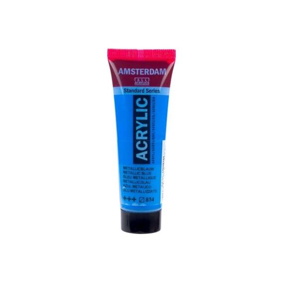 Amsterdam Tube 20Ml Metallic Blauw