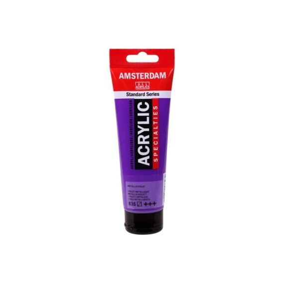 Amsterdam Tube 120Ml Metallic Violet