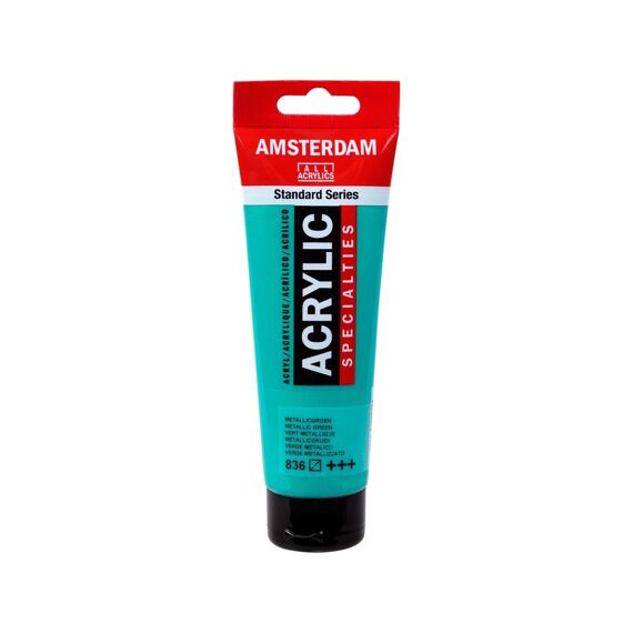 Amsterdam Tube 120Ml Metallic Groen