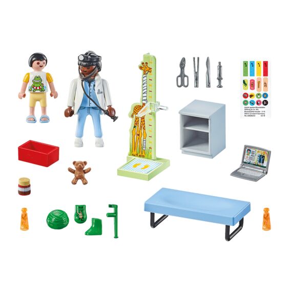 Playmobil 71619 Kinderarts Met Teddybeer