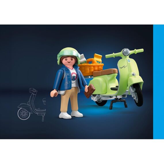 Playmobil 71621 1969 Vespa 150 Sprint Veloce, Lichtgroen