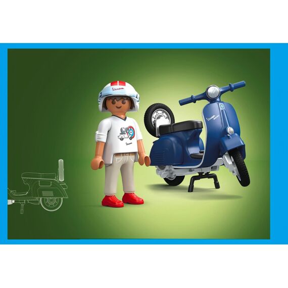 Playmobil 71622 1969 Vespa 150 Sprint Veloce, Blauw