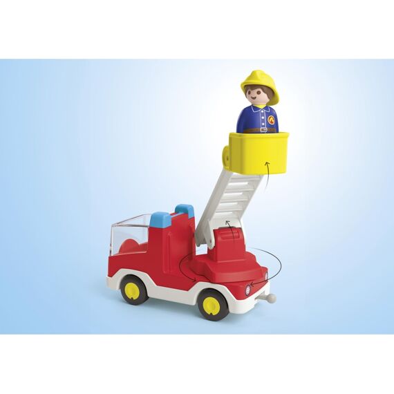 Playmobil 71683 Junior Brandweerwagen Met Ladder