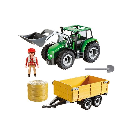 Playmobil 9317 Tractor Met Aanhangwagen