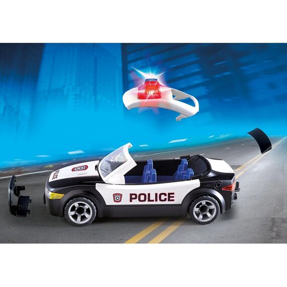 Playmobil 5673 Bemande Politiewagen Met Zwaailicht