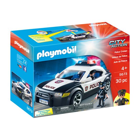 Playmobil 5673 Bemande Politiewagen Met Zwaailicht