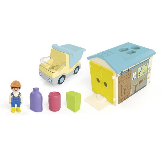 Playmobil 71686 Junior Werkman Met Sorteer-Garage