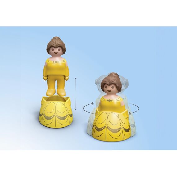 Playmobil 71458 Junior & Disney: Belle'S Speeltoren Met Melodie