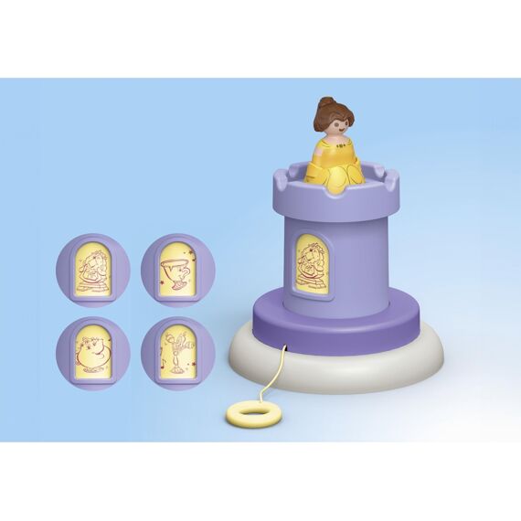 Playmobil 71458 Junior & Disney: Belle'S Speeltoren Met Melodie