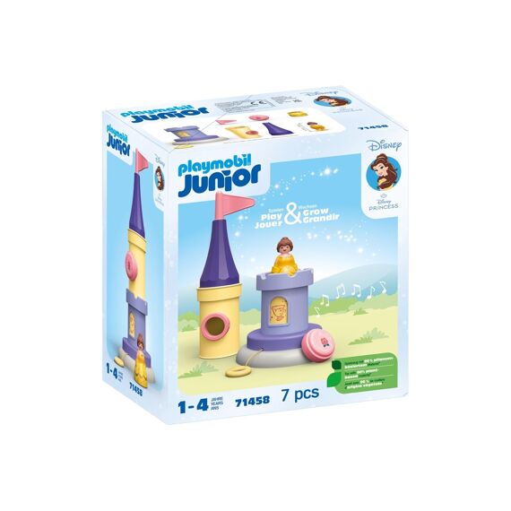 Playmobil 71458 Junior & Disney: Belle'S Speeltoren Met Melodie