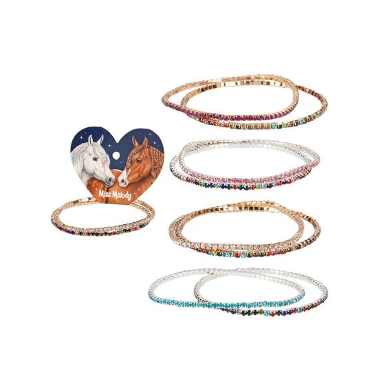 Miss Melody Strass Armbanden Assortiment Prijs Per Stuk