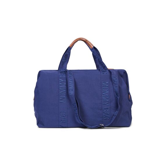 Childhome Mommy Bag Signature Urban Blauw