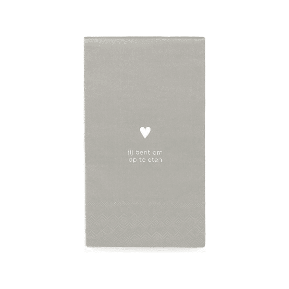 Leeff Napkins - Jij Bent Om Op Te Eten