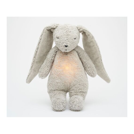 Moonie  Knuffel The Humming Bunny Gray Natur