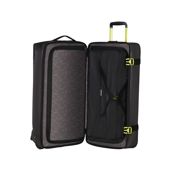 American Tourister Track Duffle L Coated Black/Lime