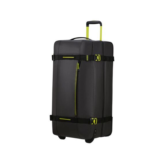 American Tourister Track Duffle L Coated Black/Lime