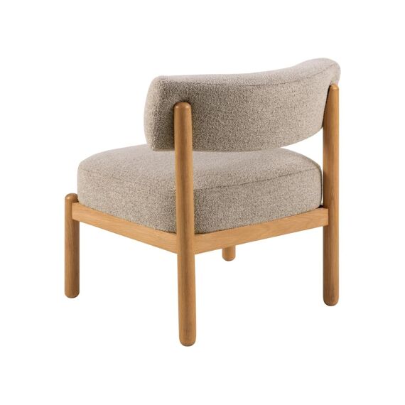 Burley Lounge Stoel Monza Stof Beige 60 66.5X69X75Cm