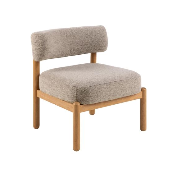 Burley Lounge Stoel Monza Stof Beige 60 66.5X69X75Cm