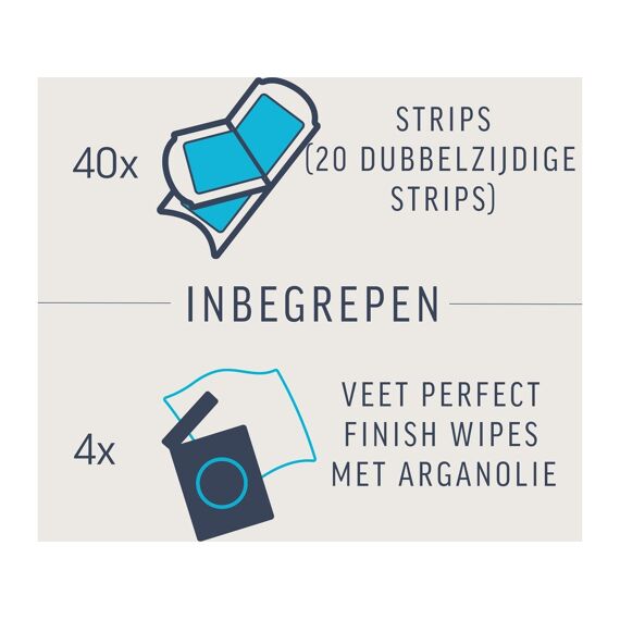 Veet Ontharingstrips Gevoelige Huid Expert 40St