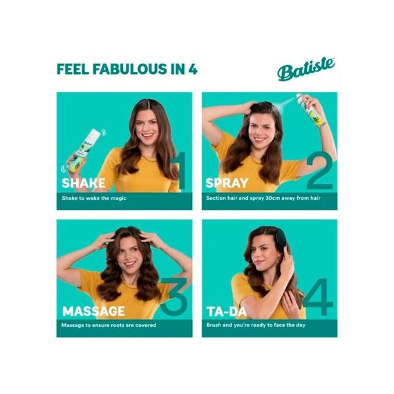 Batiste Droogshampoo Extra Volume 200Ml