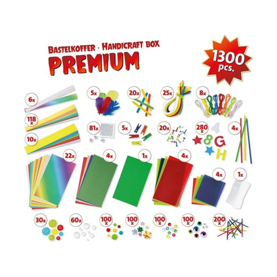 Lena Creatief Premium Knutselkoffer 1300 Delig