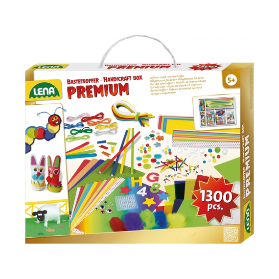 Lena Creatief Premium Knutselkoffer 1300 Delig