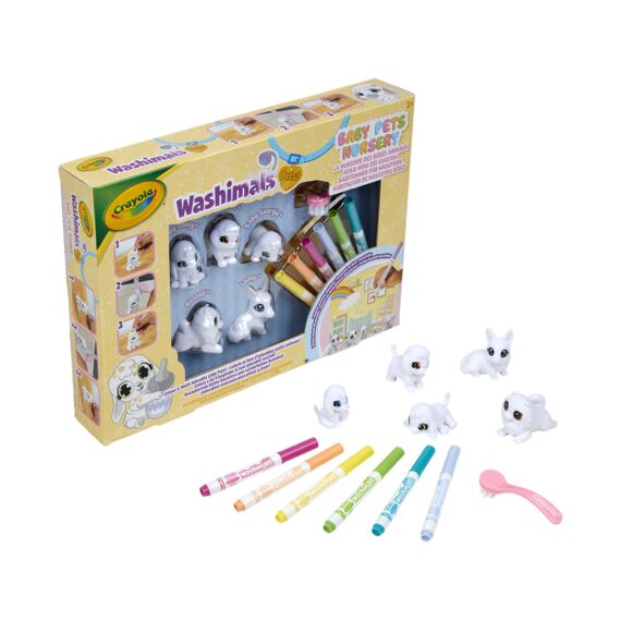 Crayola Washimals Baby Pets Nursery Pack