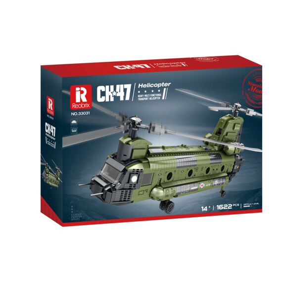 Reobrix Helicopter Chinook 1622 Blocks