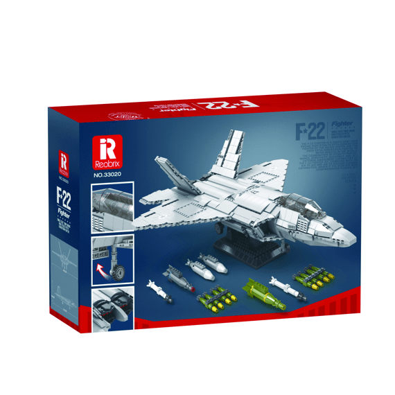 Reobrix Stealth F-22 1837 Blocks