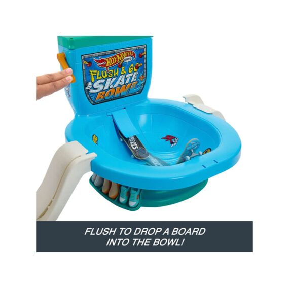 Hot Wheels Skate Vingerboard Toiletpot Skateset