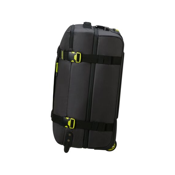 American Tourister Track Duffle S Coated Black/Lime