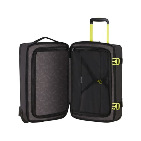 American Tourister Track Duffle S Coated Black/Lime