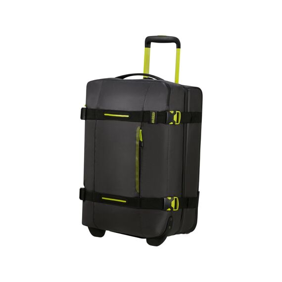 American Tourister Track Duffle S Coated Black/Lime