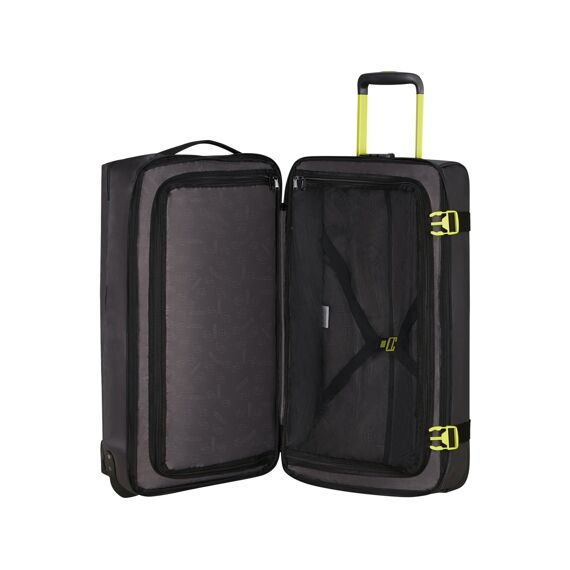 American Tourister Track Duffle M Coated Black/Lime