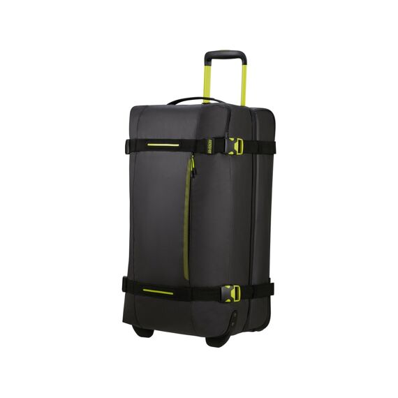 American Tourister Track Duffle M Coated Black/Lime