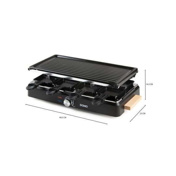 Domo Do9261G Raclette Grill Hout 1400W