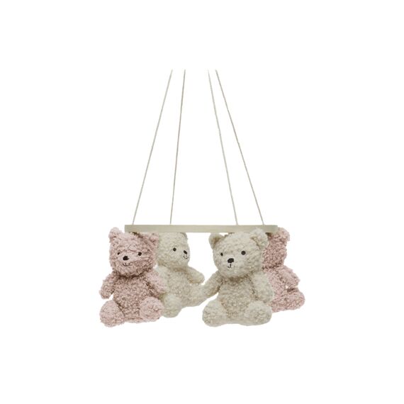 Jollein Baby Mobiel Teddy Bear Wild Rose/Naturel