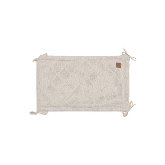 Jollein Parkomrander 180X30Cm Check Knit Oatmeal