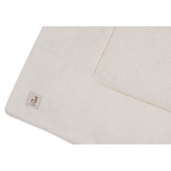 Jollein Parkligger 75X95Cm Cosy Knit Ivory