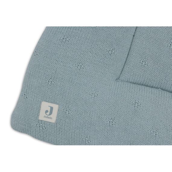 Jollein Parkligger 75X95Cm Cosy Knit Sea Green