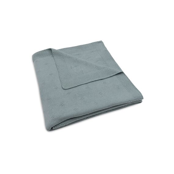 Jollein Deken Ledikant 100X150Cm Cosy Knit Sea Green